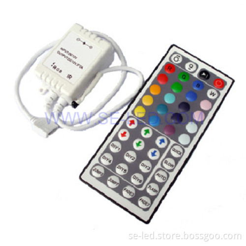 DC12V IR 44Key Infrared RGB LED Controller for LED Strip